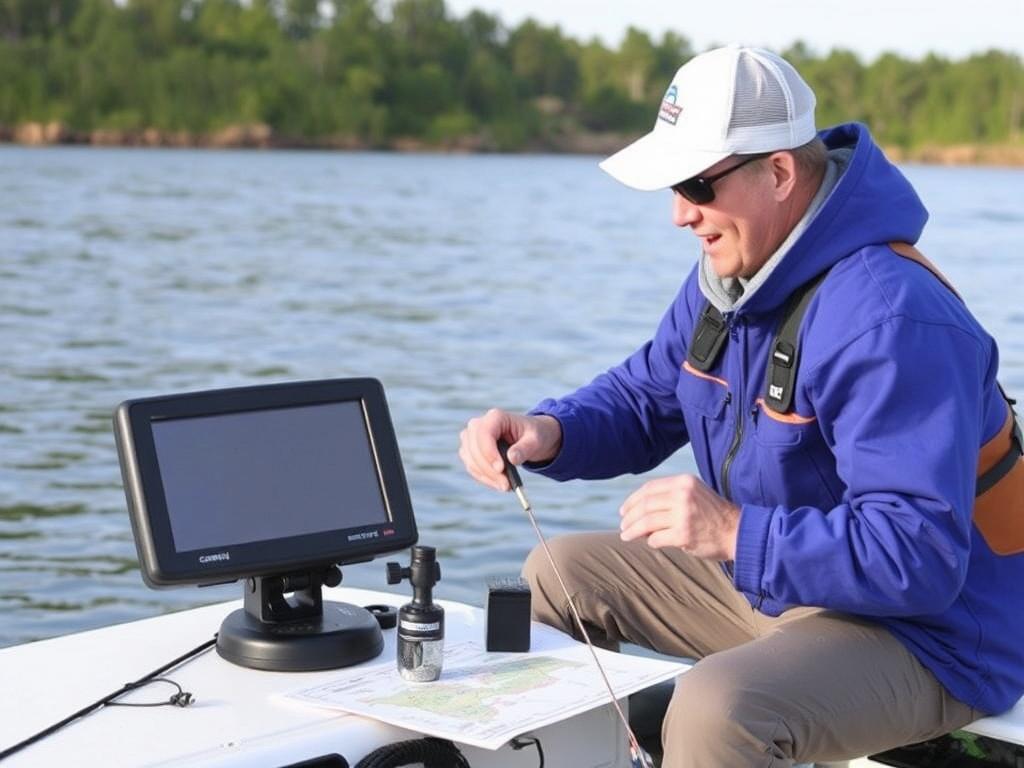     Ten Essential Items for Every Fishing Trip. Artículo esencial 9: GPS, fishfinder o mapas y brújula; baterías y cargadores