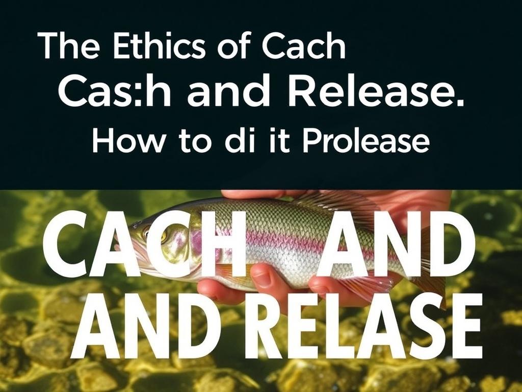     The Ethics of Catch and Release: How to Do It Properly. Cómo enseñar captura y suelta: educación y divulgación