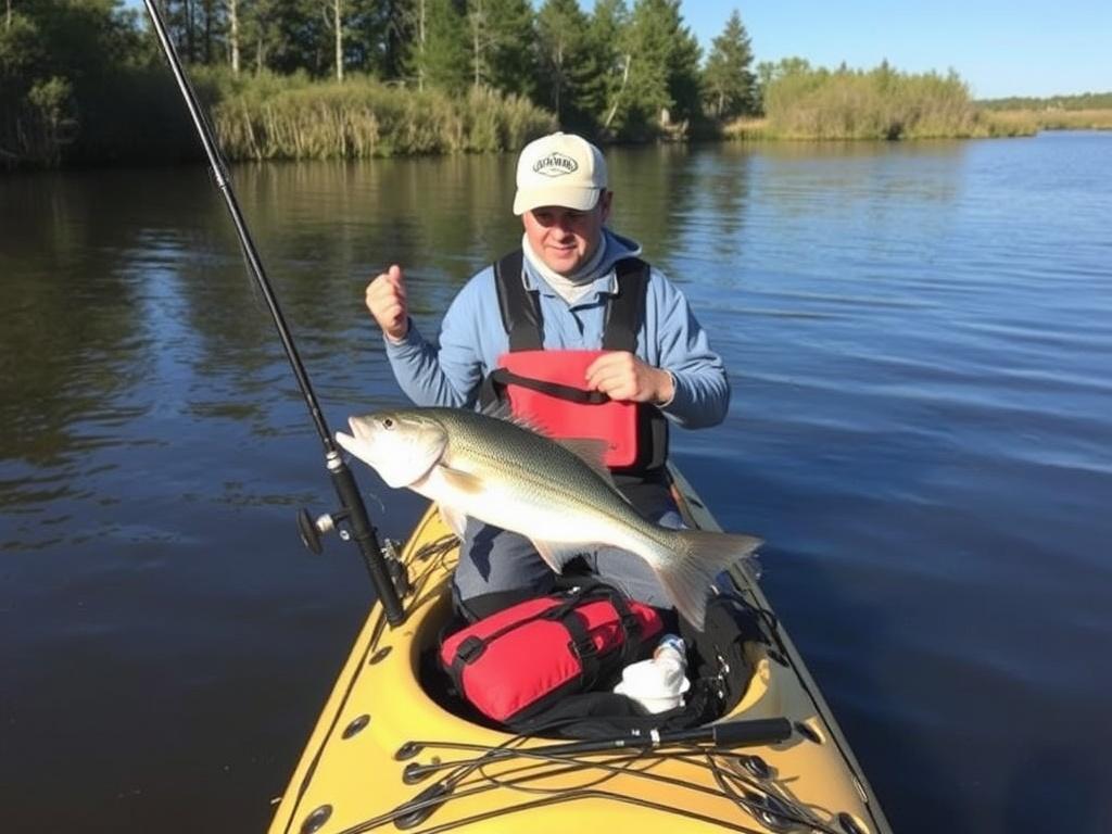     Kayak Fishing: Tips for Rigging and Catching Fish from a Kayak. Soportes para cañas y organización del equipo