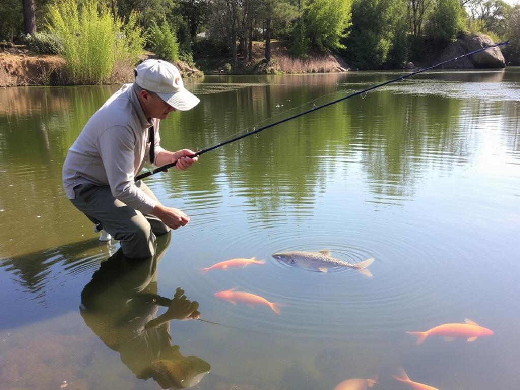 Pêche en étang : techniques et conseils.. Conclusion Pêche en étang : techniques et conseils.. Conclusion