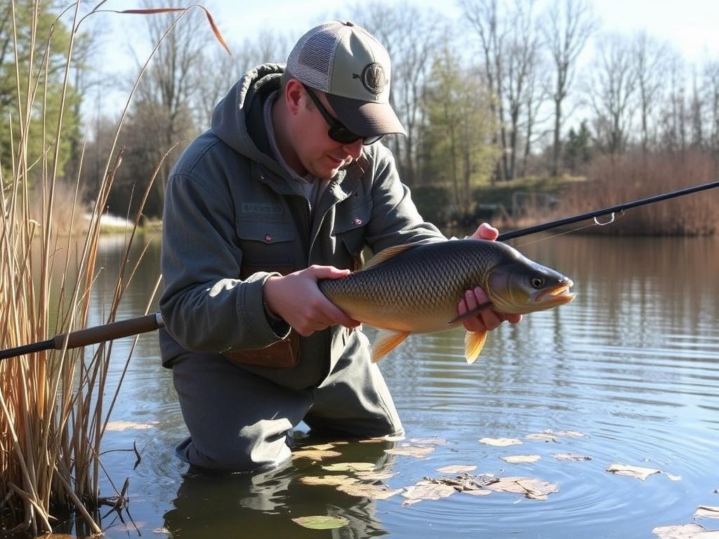 Pêche en étang : techniques et conseils.. Repérer les postes et lire l'eau Pêche en étang : techniques et conseils.. Repérer les postes et lire l'eau
