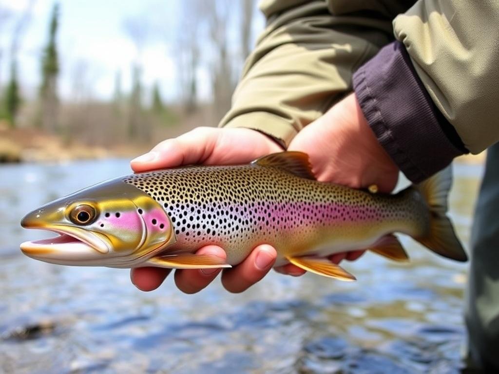    Forellenangeln in der Bachforestenregion.. Techniques: How to Catch More Trout