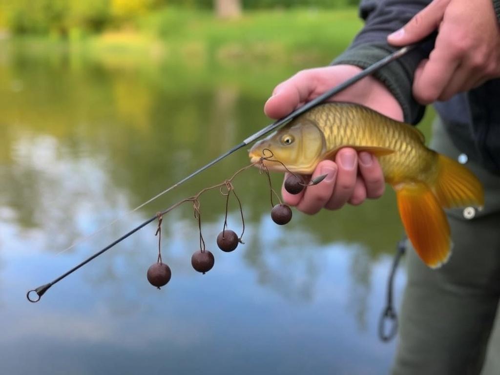     Montajes efectivos para la pesca del carpín (carpa) con boilies.. Palabras finales: paciencia, curiosidad y respeto
