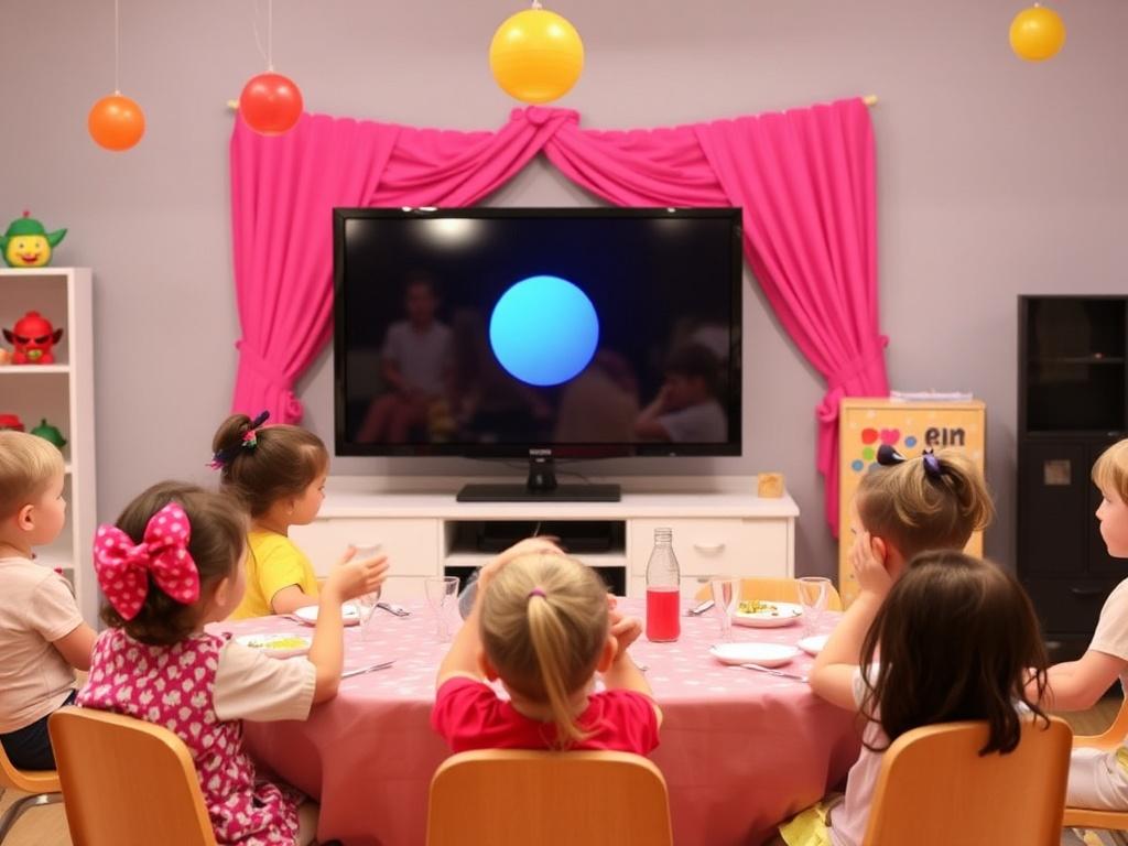 Телевизионный праздник для детей: как превратить день рождения в шоу
